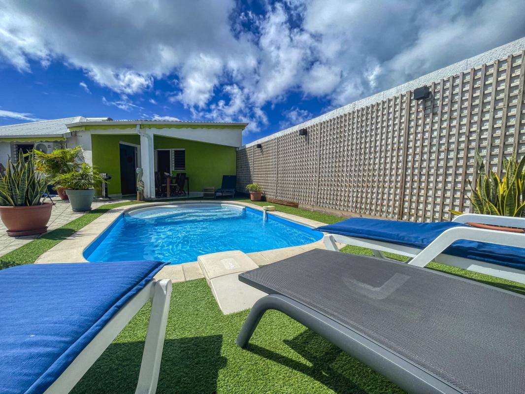 3.Location villa piscine St François Guadeloupe_Piscine